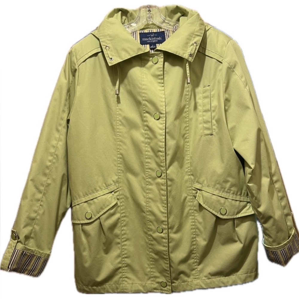 Women’s Light Green Hooded Sporty Jacket